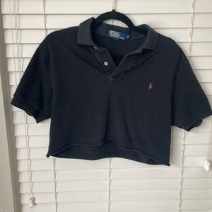 Vintage Ralph Lauren Cropped Polo